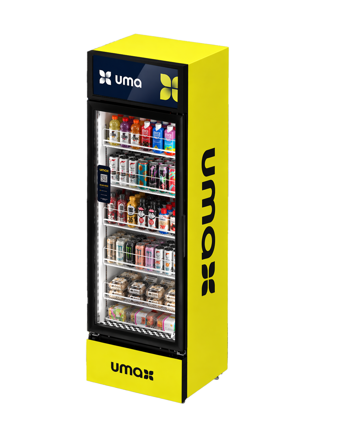 UmaBox stocked with drinks
